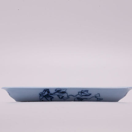 Porte-savon en porcelaine Maloja bleu