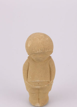 Marbell Stone Art Stoneware Boy Figurine