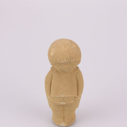 Marbell Stone Art Stoneware Boy Figurine