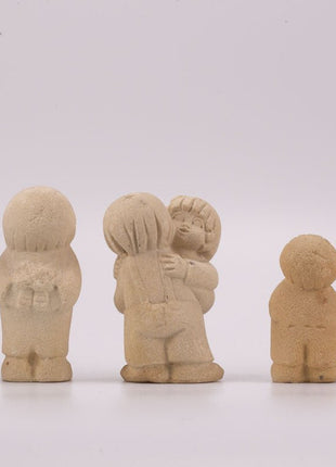 Set of 5 Marbell StoneArt Sandstone Figurines