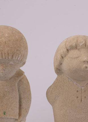 Set of 5 Marbell StoneArt Sandstone Figurines