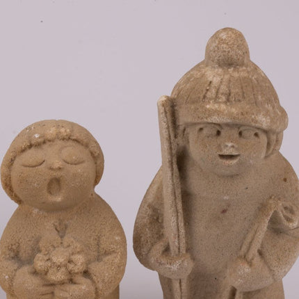 Set of 5 Marbell StoneArt Sandstone Figurines
