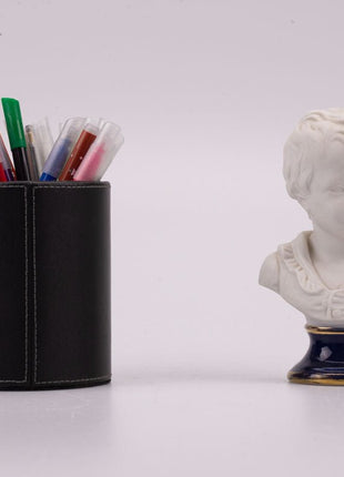 Buste garçonnet en biscuit Limoges blanc