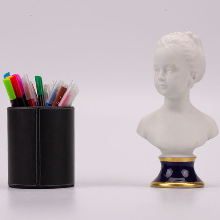 Buste en biscuit de Limoges par Tharaud blanc