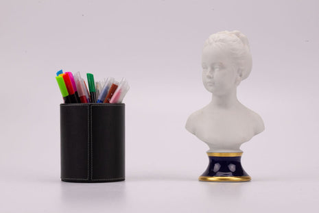 Buste en biscuit de Limoges par Tharaud blanc