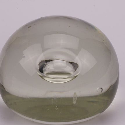 Boule sulfure en verre bulle transparente