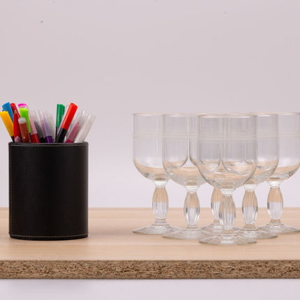 11 wine glasses
