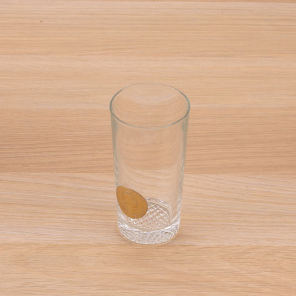 6 verres Byrrh avec écusson  transparent
