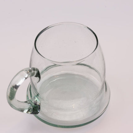 3 chopes en verre transparent 60cl à hanse