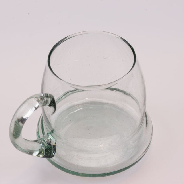 3 chopes en verre transparent 60cl à hanse