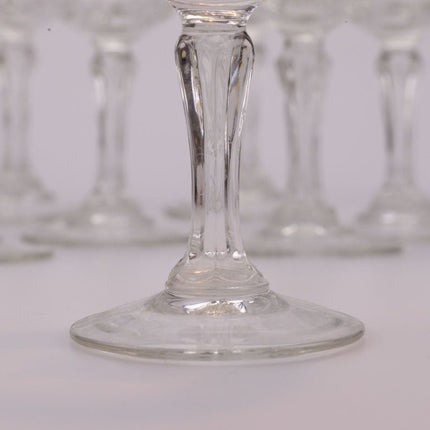10 verres à vin Luminarc transparent à pied