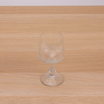 8 verres à vin Durobor transparent