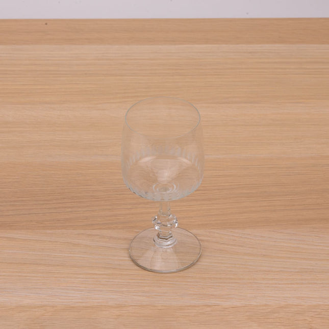 8 verres à vin Durobor transparent