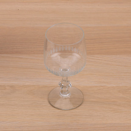 5 grands verres à vin transparents 23cl
