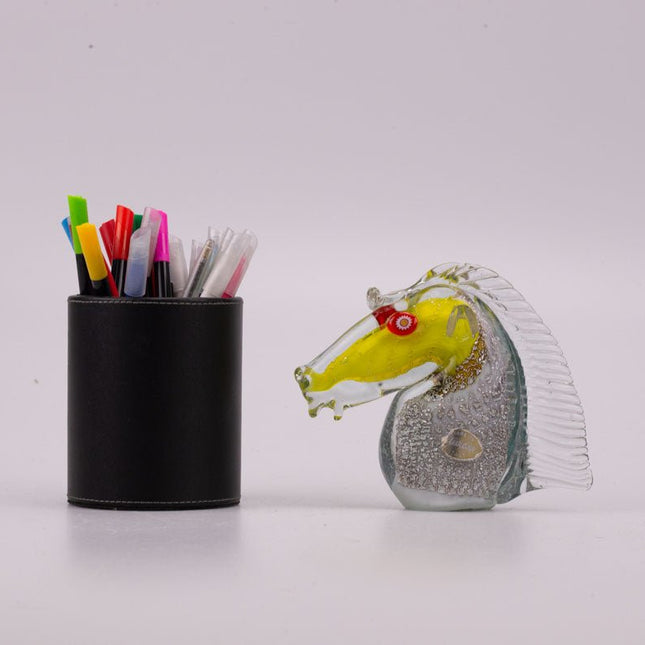 Tête de cheval en style verre Murano