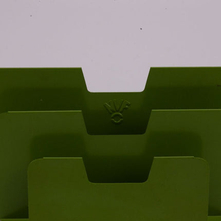 NVF Olive Green Metal Letter Holder