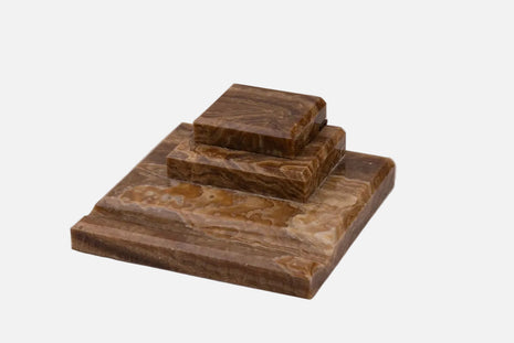 Encrier vintage en marbre Allemagne Barenburg beige