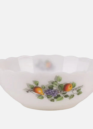 Saladier Arcopal blanc collection "Fruits de France"