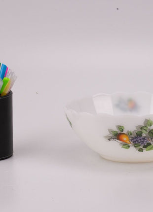 Saladier Arcopal blanc collection "Fruits de France"