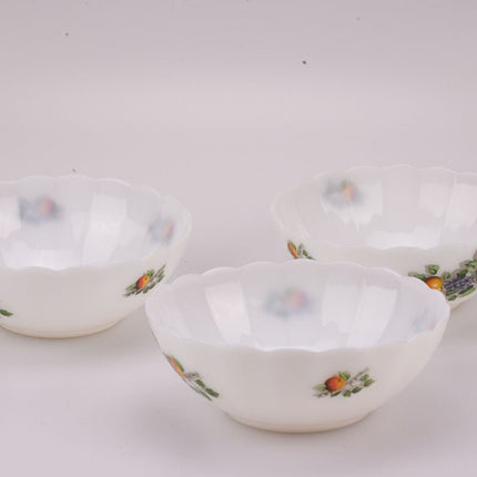 Saladier Arcopal blanc collection "Fruits de France"