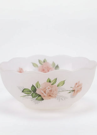 Petit saladier Arcopal fleurs blanches