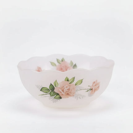 Petit saladier Arcopal fleurs blanches