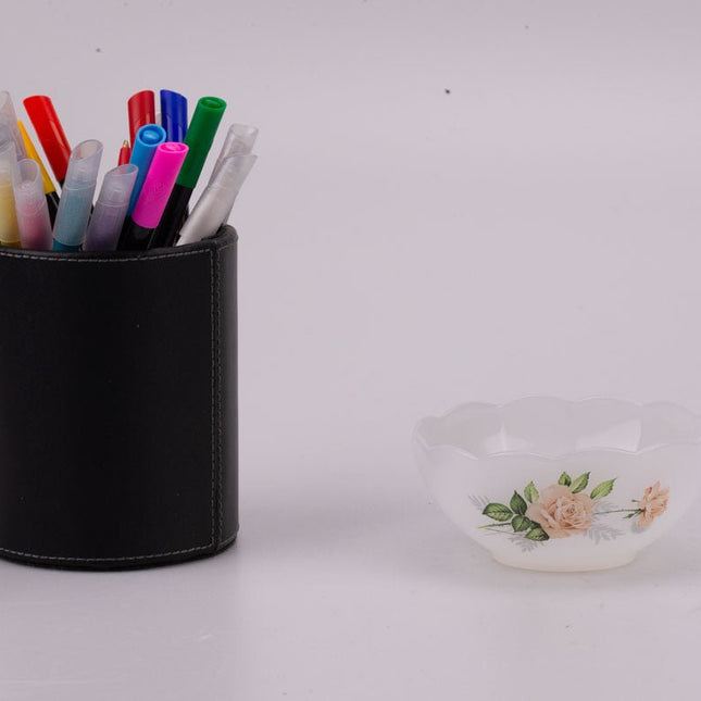 Petit saladier Arcopal fleurs blanches