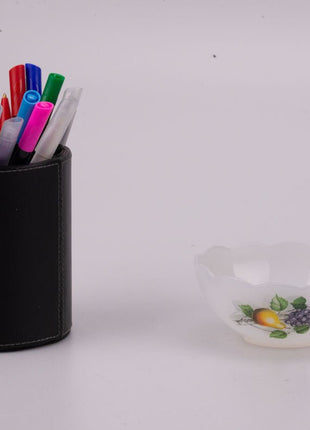 Set de 5 coupes blanches Arcopal motif fruits collection Fruits de France