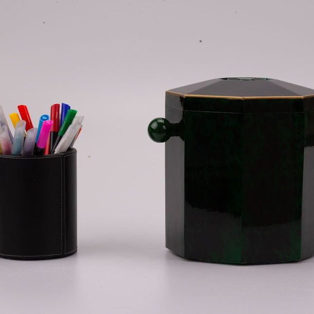 Bac à glaçon noir création Mélarti collection Malachite