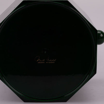 Bac à glaçon noir création Mélarti collection Malachite