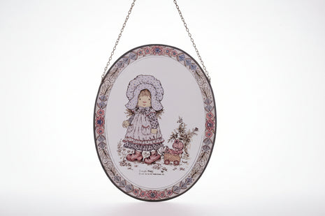 Cadre en verre à suspendre Sarah Kay multicolore