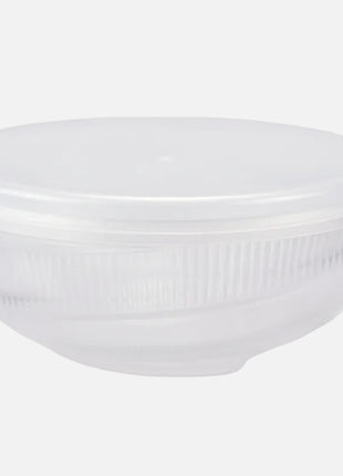 Saladier en verre épais transparent