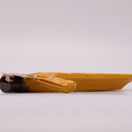 Cheese board with knife