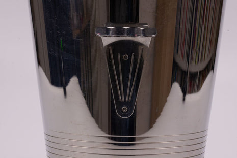 Seau à champagne argenté en inox Létang Rémy