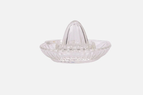 Presse-citron transparent en verre avec bec verseur