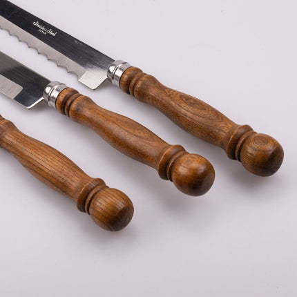 Set duo de couteaux et fourchette à viande