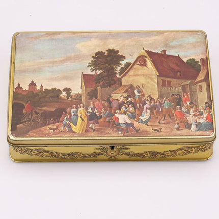 Jacques antieke metalen doos