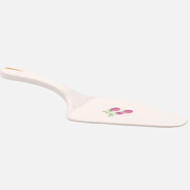 Pelle à tarte en porcelaine blanche avec boîte d'origine