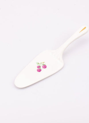 Pelle à tarte en porcelaine blanche avec boîte d'origine