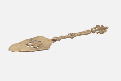 Pelle à tarte en laiton doré Italie