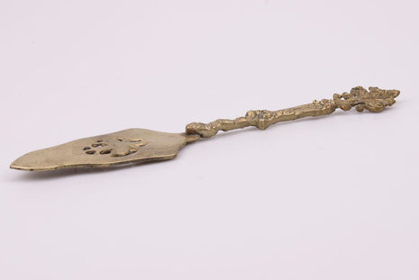 Pelle à tarte en laiton doré Italie