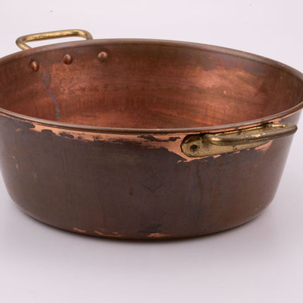 Bassine à confiture en cuivre