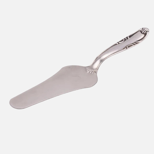 Pelle à tarte en inox argenté dans boîte d'origine