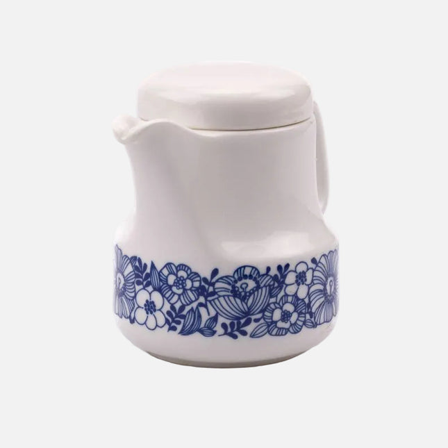 Pot à lait Schönwald en céramique blanc et bleu