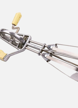 Fouet manuel Maynard à manivelle argenté