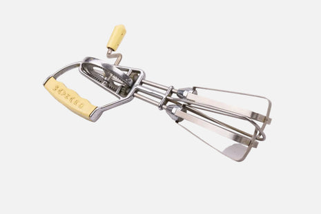 Fouet manuel Maynard à manivelle argenté