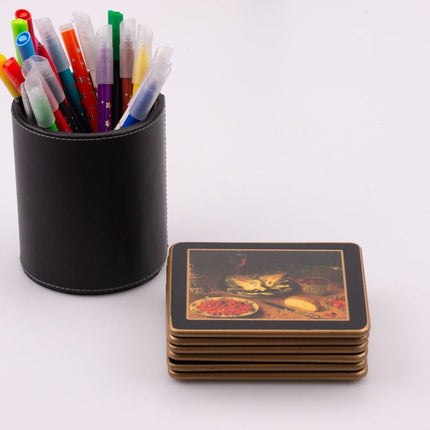 Sous-verres Lady Clare noir