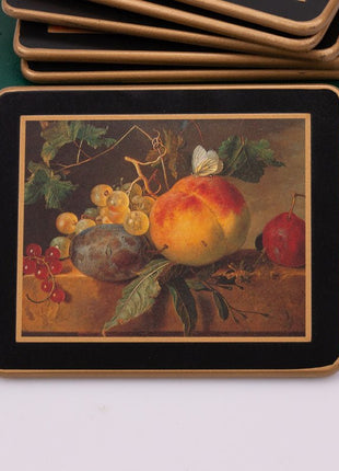 Sous-verres Lady Clare peinture "nature morte" dans boîte d'origine