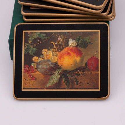 Sous-verres Lady Clare peinture "nature morte" dans boîte d'origine