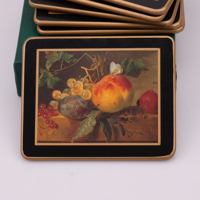 Sous-verres Lady Clare peinture "nature morte" dans boîte d'origine
